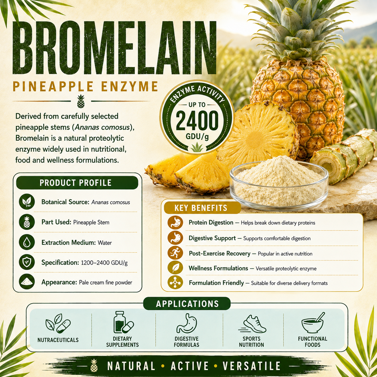 Bromelain Powder