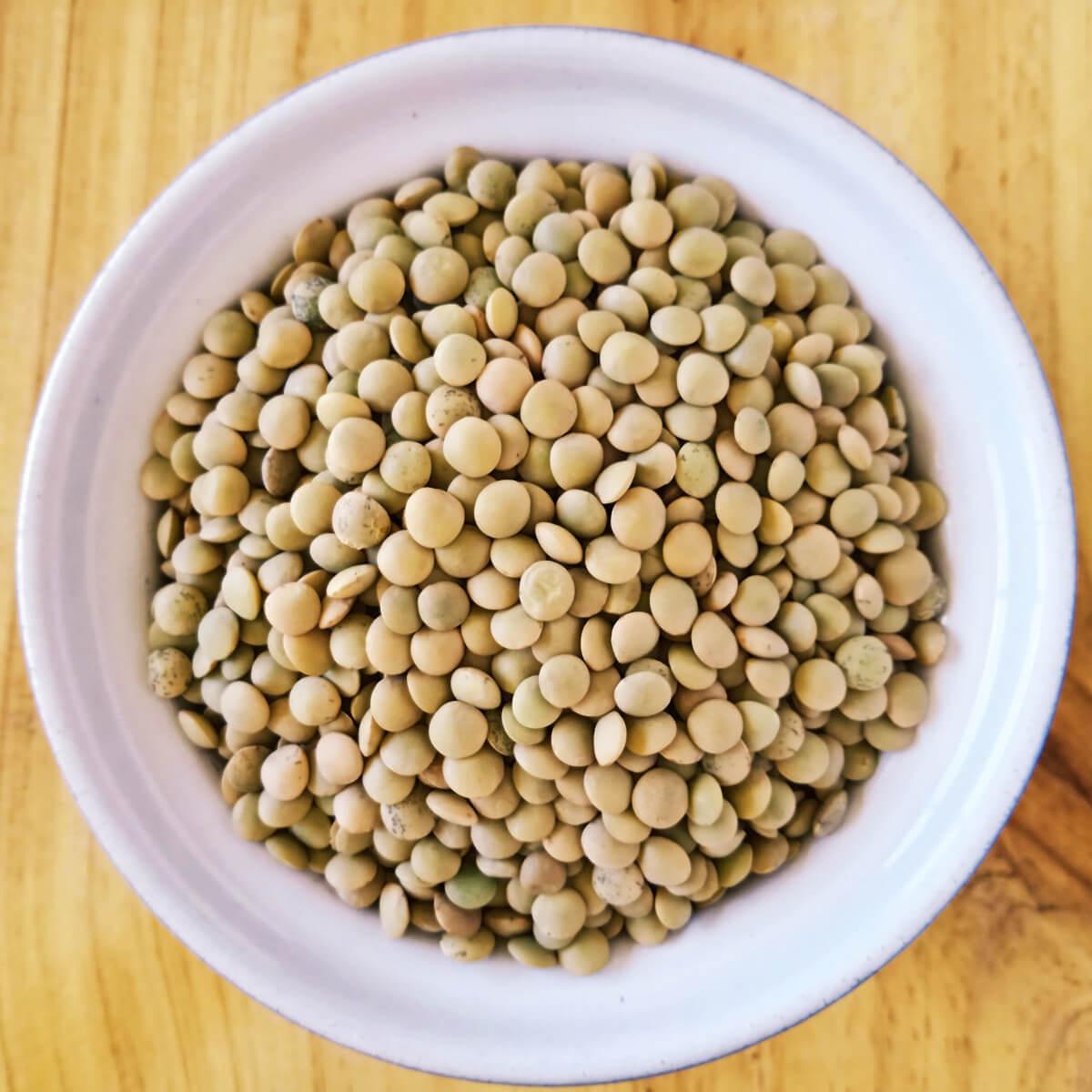 Protein Organic Green Lentils Premium Dried Pulses With Advanced Cleaning And Packaging Standards