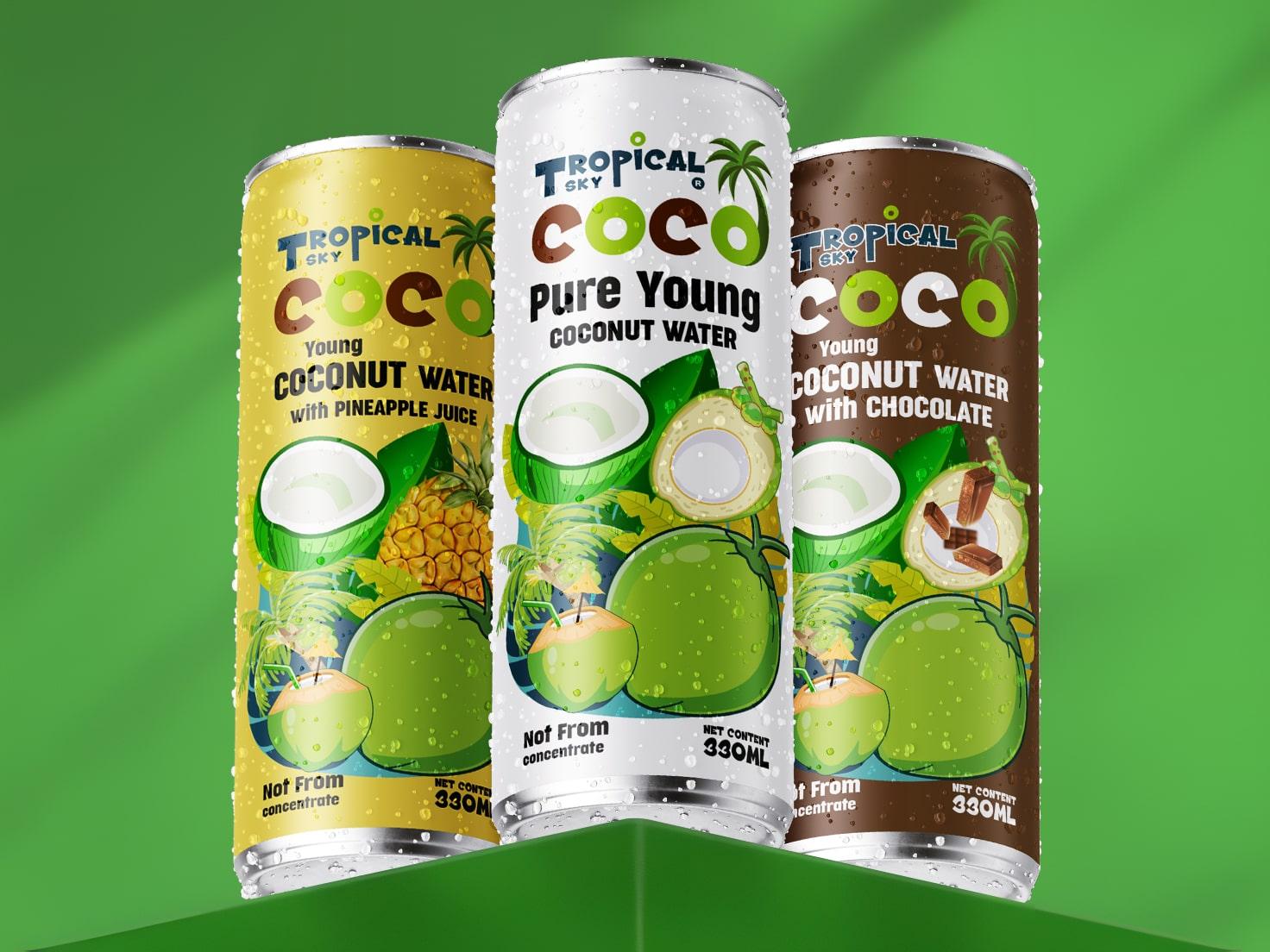 Coconut Water Chocolate Drink