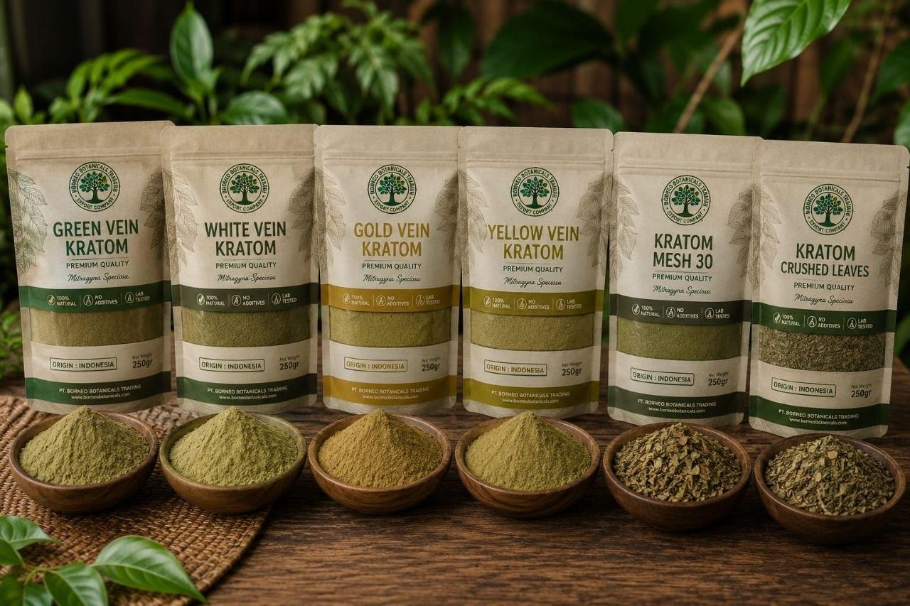 Kratom Powder and mes 30 50 600