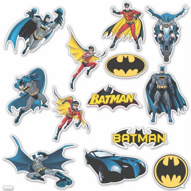 Batman Car and Engine Sticker