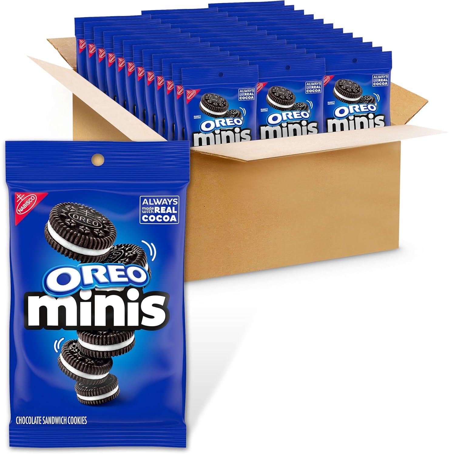 OREO Minis Chocolate Sandwich Cookies, 36 - 3 oz Bags Brand Name Oreo Flavor Chocolate Type Chocolate Sandwich