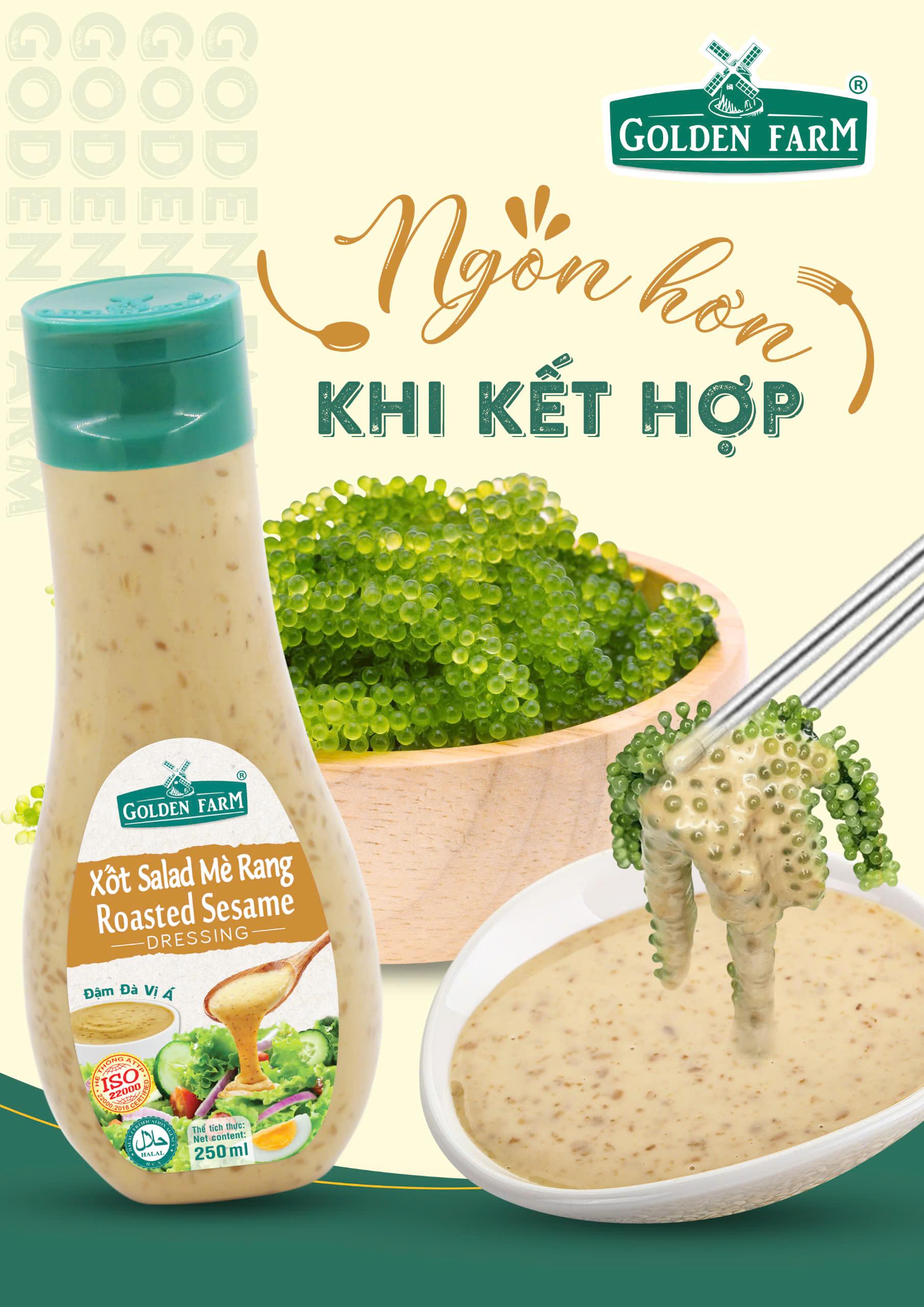 Golden Farm Salad Dressing