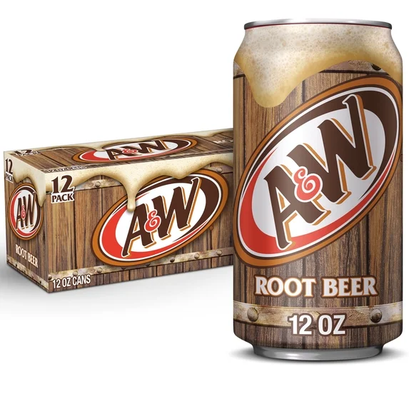 A&W ROOT BEER CN, 12OZ/12PKX2
