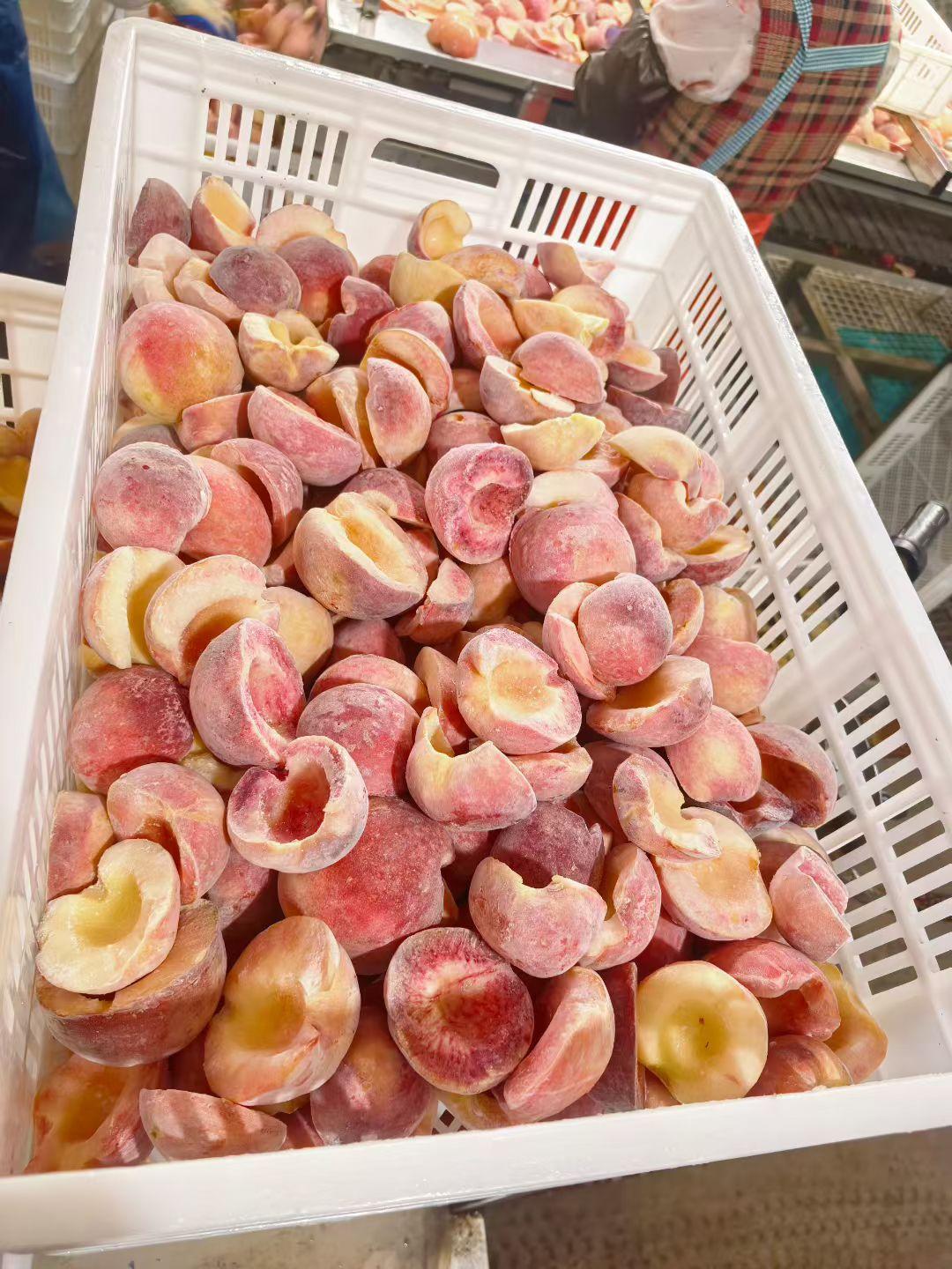 Frozen Peach Halves