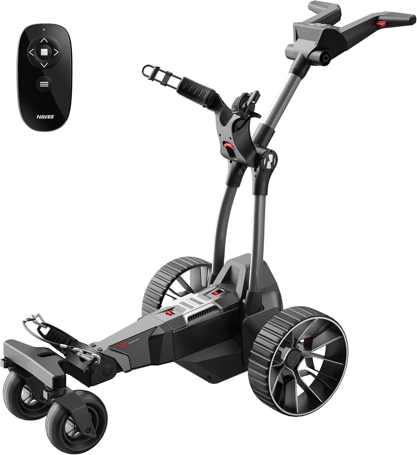 NAVEE Birdie 3X Auto Follow Electric Golf Push Cart Remote Foldable