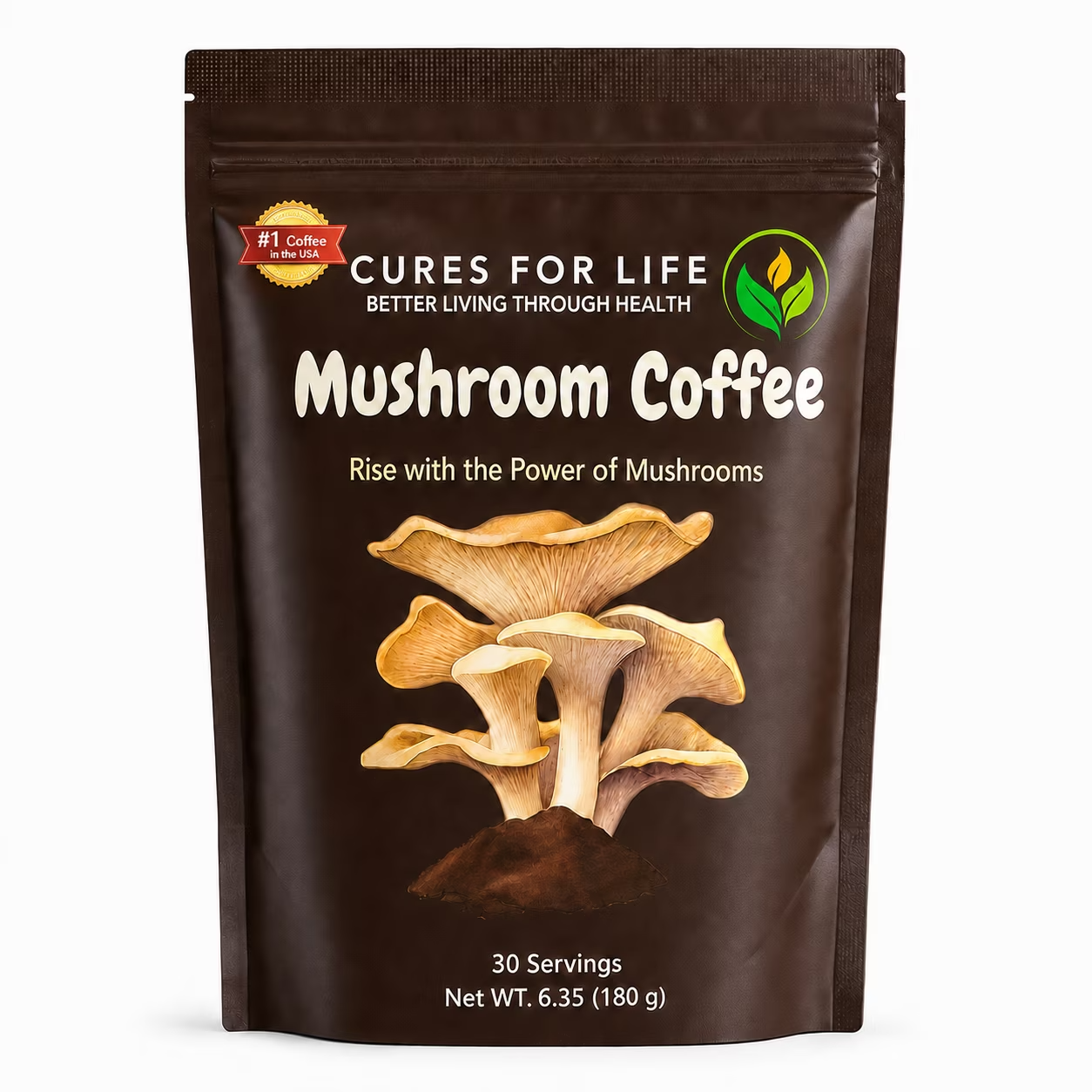 Premium Quality Ten Mushrooms Coffee Rich Aroma Smooth Flavor Mushroom Beverage Wholesale Bulk Supply