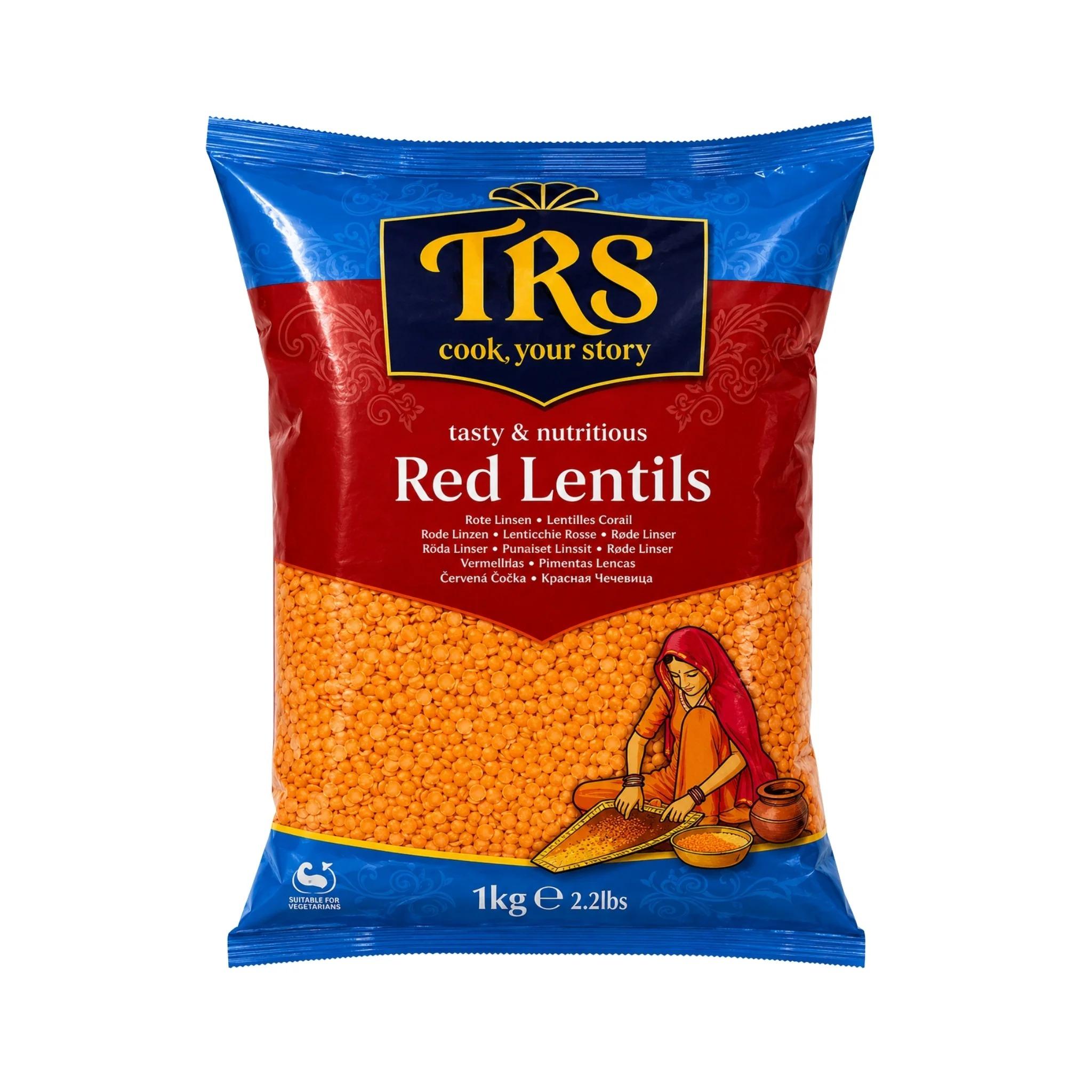 TRS Dried Lentils Wholesale Price for Retail Shops Food Distributors and Everyday Grocery Supply