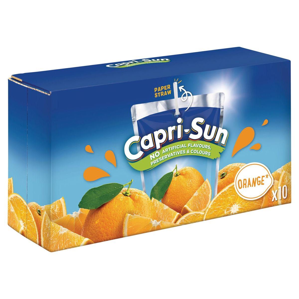Capri-Sun Juice Drink Orange 10X 200ml Packaging sachet Shelf Life 18 Months Place of Origin