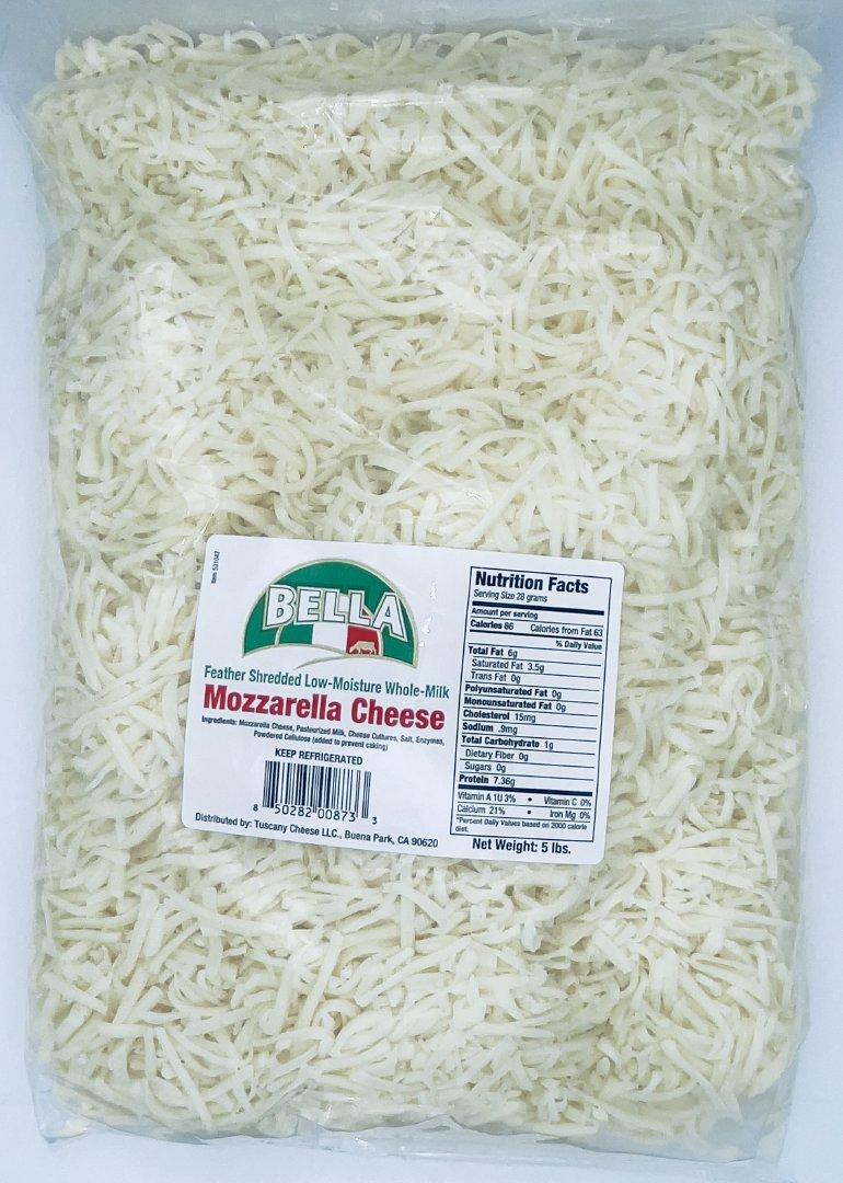 LMWM Shredded Mozzarella