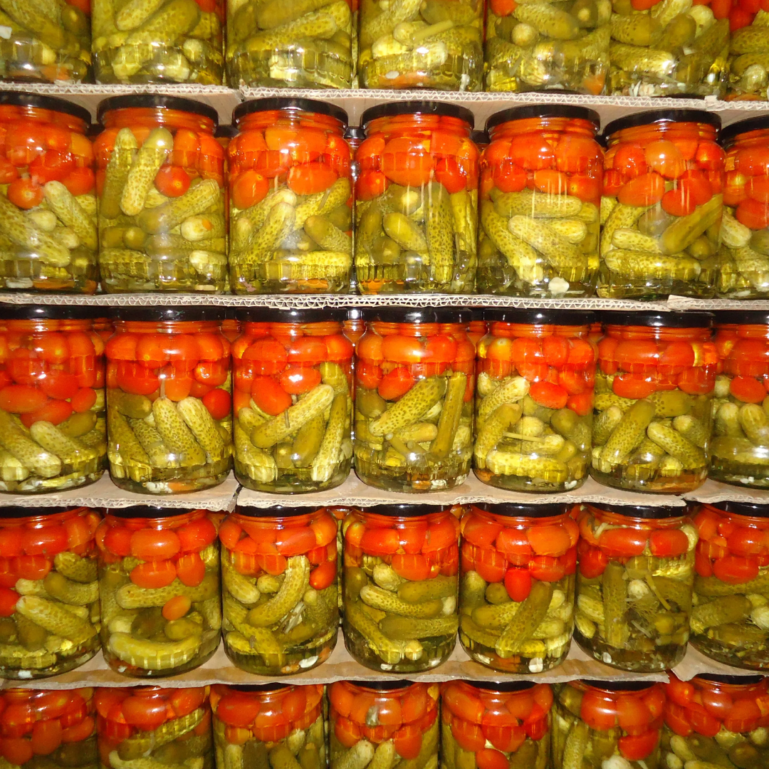 Pickled Cucumbers and Cherry Tomatoes Image 3