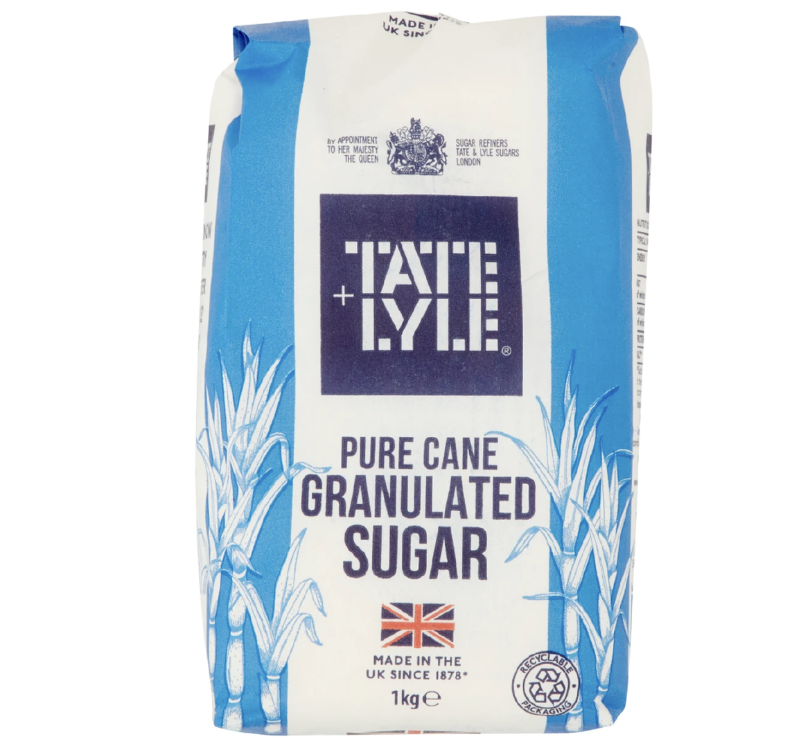 TRUSTED TATE&LYLE PURE CANE GRANULATED SUGAR 1KG BAGS |BUY PREMIUM BRAND GRANULATED WHITE SUGAR RELIABLE SUUPLY
