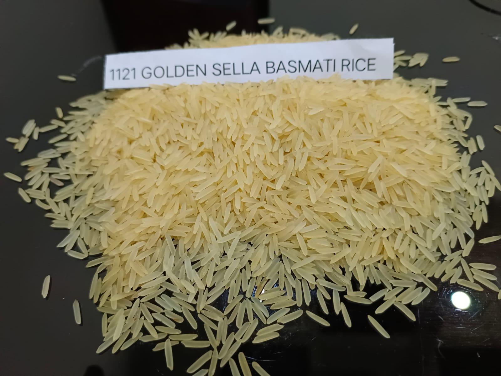 White Sella Basmati Rice