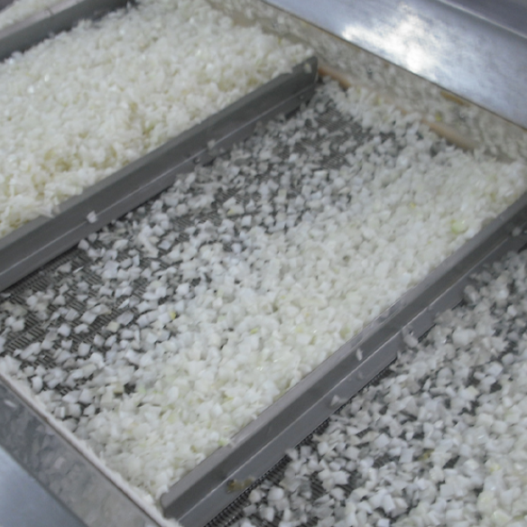 Premium Wholesale White Onion Chopped for Food Industry Use – Finely Cut, Freshly Processed Onion Pieces Designed for Maximum Convenience, Strong Flavor Profile, Hygienic Production Standards, and Wide Application in Commercial Kitchens, Catering Services, Food Manufacturing Units, and Export Markets with Reliable Bulk Distribution and Flexible Packaging Solutions Available In Bulk