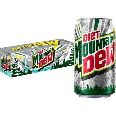 MOUNTAIN DEW DIET CN, 12OZ/12PKX2