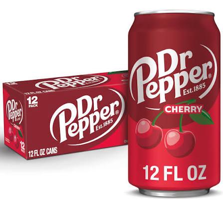 DR PEPPER CHERRY CN, 12OZ/12PKX2