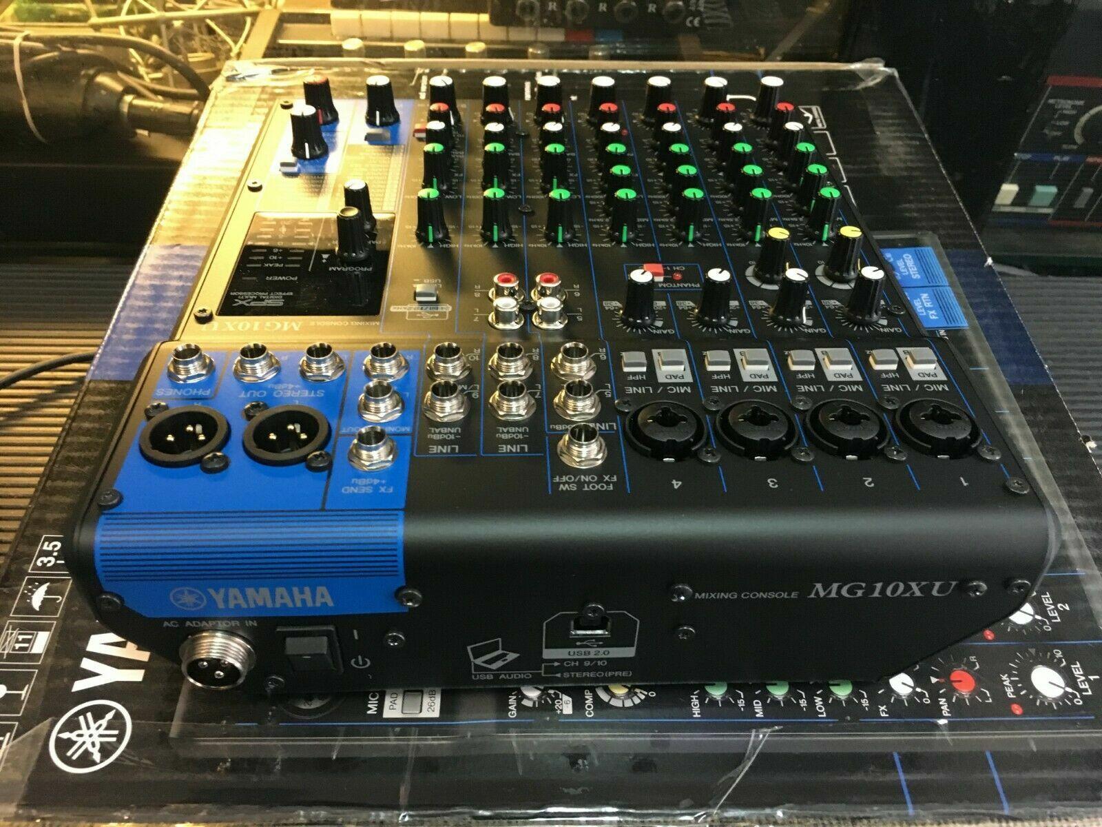 Yamaha MG10XU 10-input Analog USB Mixer MG 10XU //BRAND NEW//
