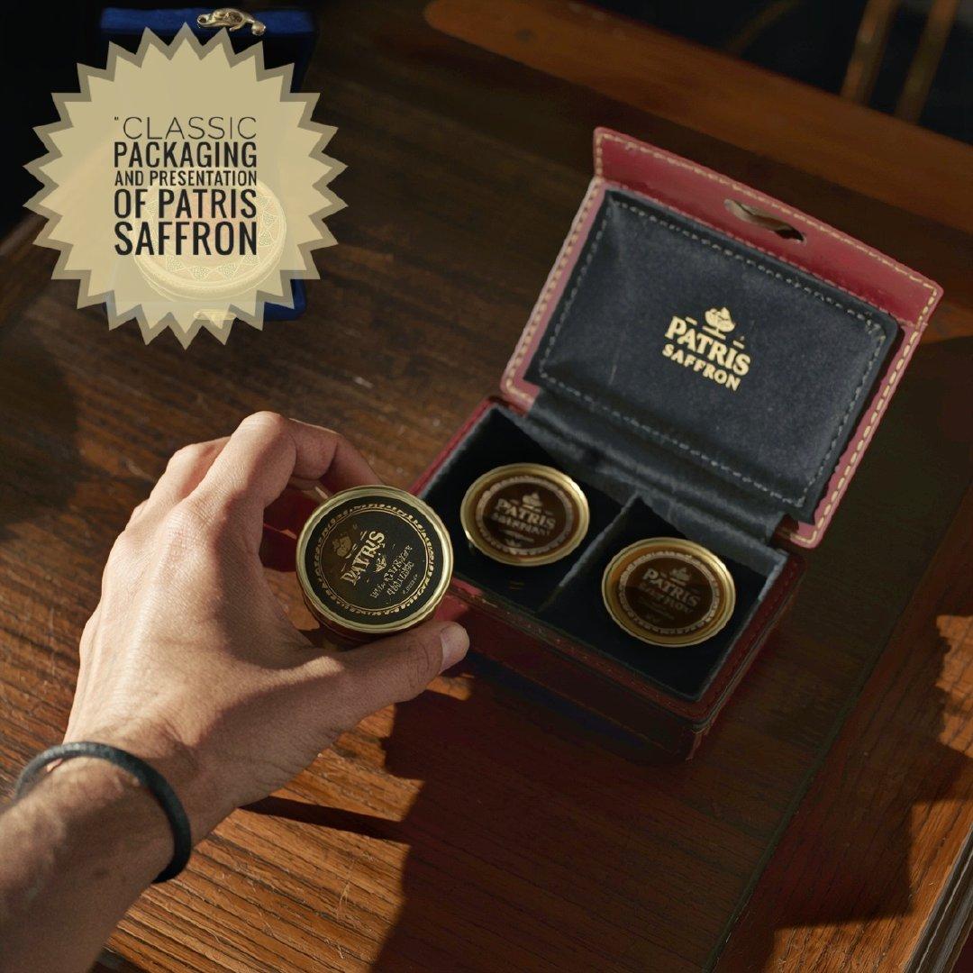 Patris Saffron Packaging