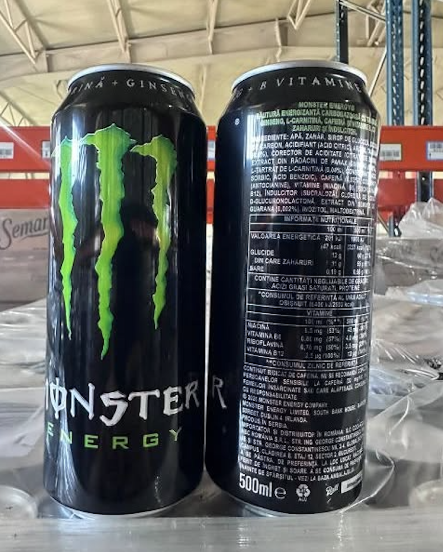 BUY MONSTER ENERGY DRINK ORIGINAL 500ML CLASSIC ENERGY DRINK EXPORT-READY SUPPLY