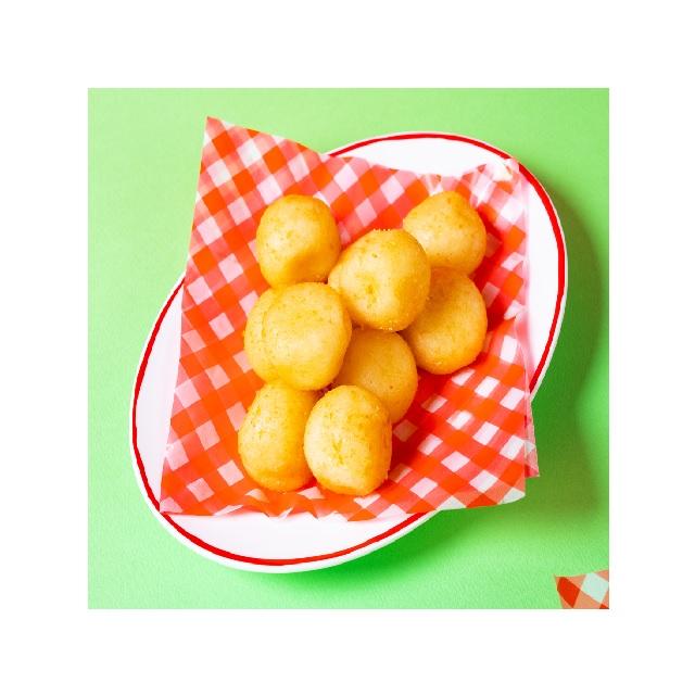 Provide South Korea Mozzarella Cheese Ball Popular To Many Country Cheese Puff Ball Snacks Packing Frozen Food Delicious