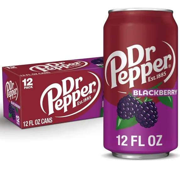 DR PEPPER BLACKBERRY CN, 12OZ/12PKX2