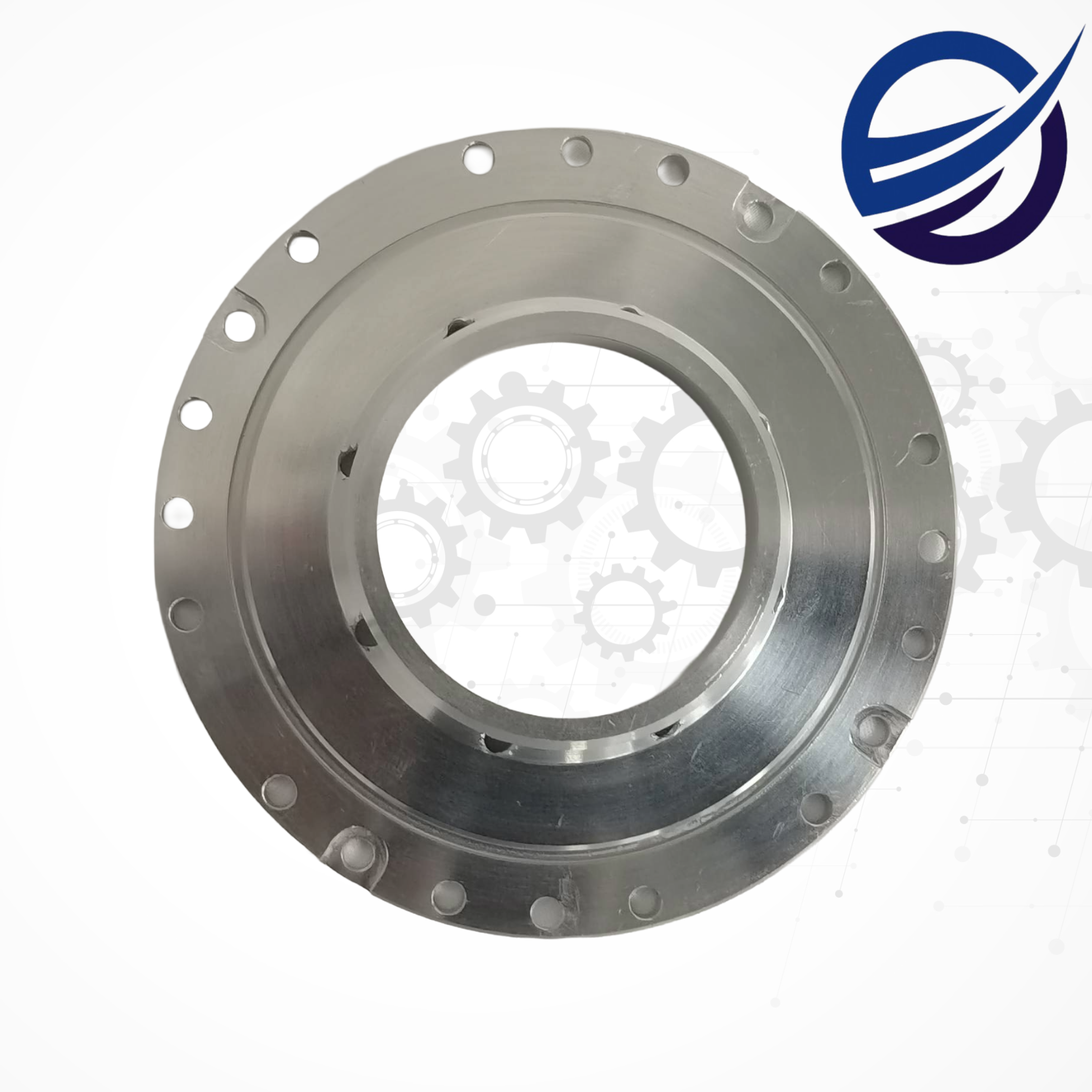 Aluminum CNC Flange Image 2