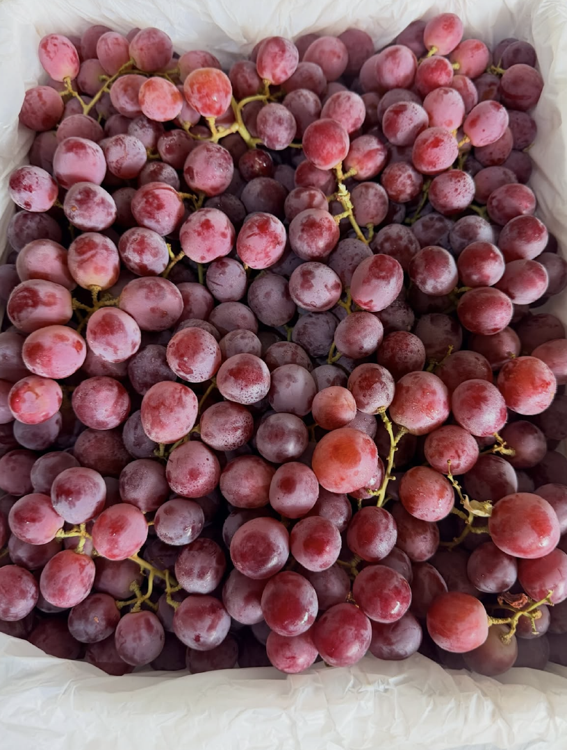 Enjoy Naturally Sweet Fresh Red Grapes |Carefully Cultivated Grapes In High Quality Vineyards 5Kg For Sale