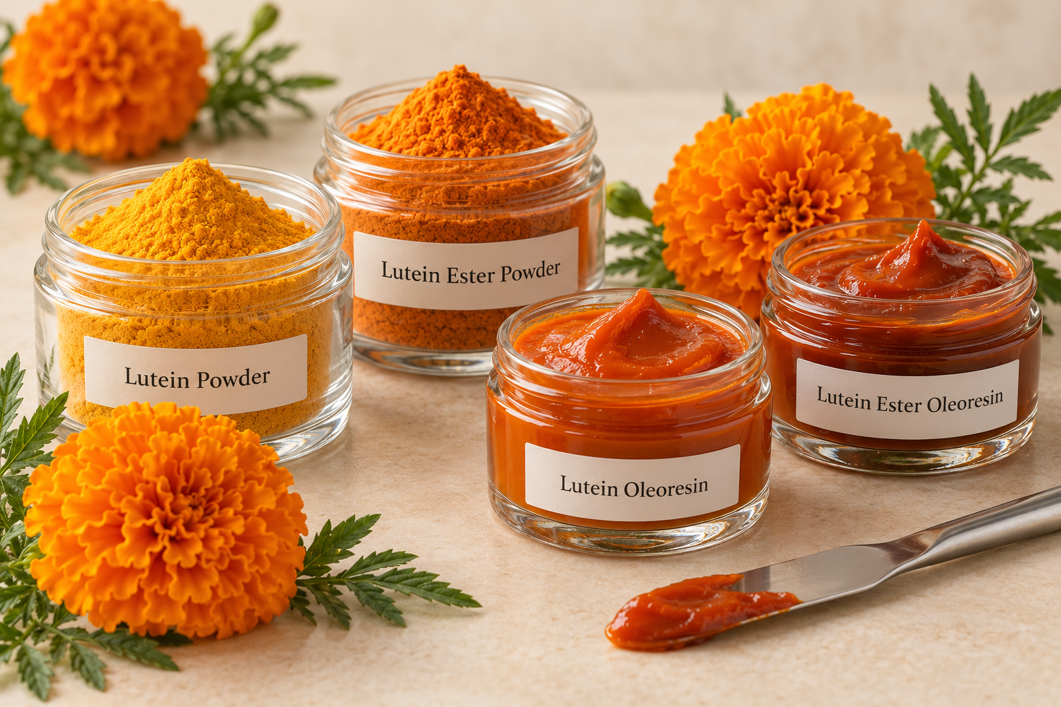 Lutein ester for nutraceuticals and animal feed