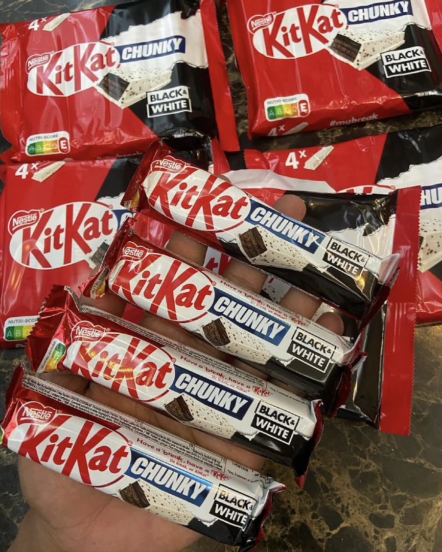Nestlé KITKAT CHUNCKY BLACK AND WHITE DELICIOUS CHOCOLATE BAR TRUSTED QUALITY FOR SALE