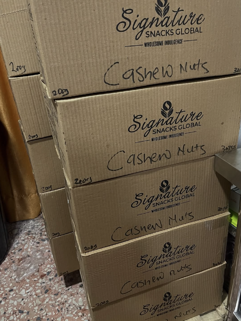 GRADE W280 WHOLE CASHEWS MEDIUM LARGE SIZE SIGNATURE SNACKS GLOBAL BRAND 200g to 22.68Kg