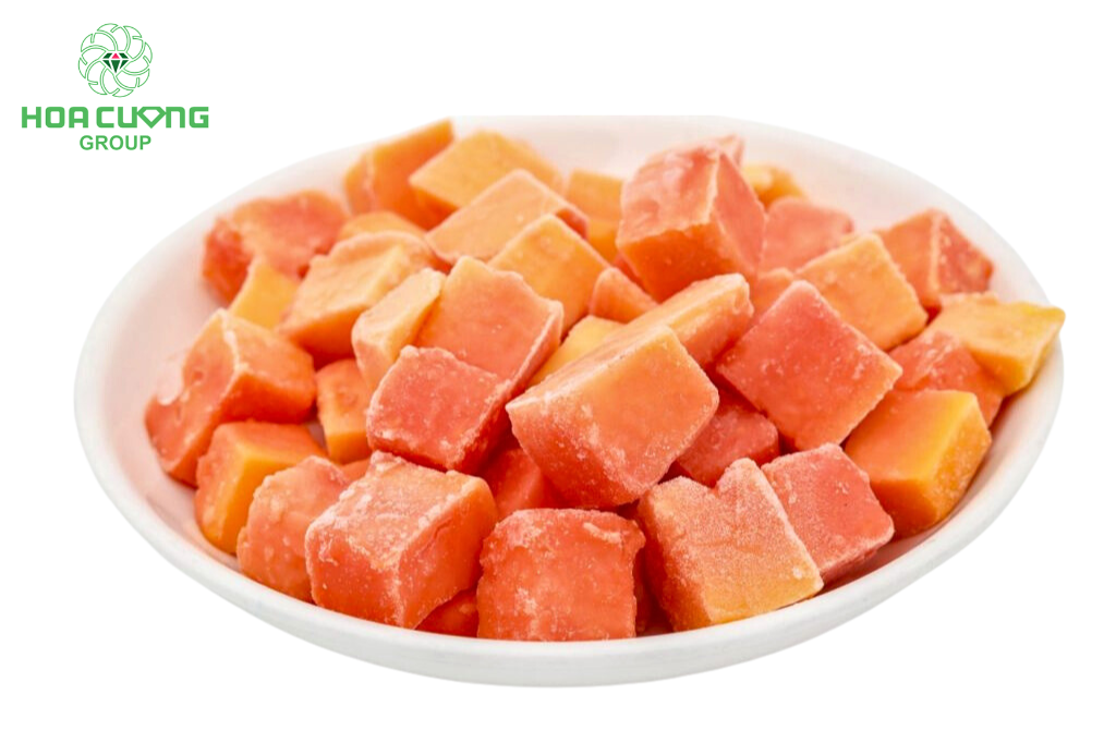 IQF Papaya Place of Origin Viet
