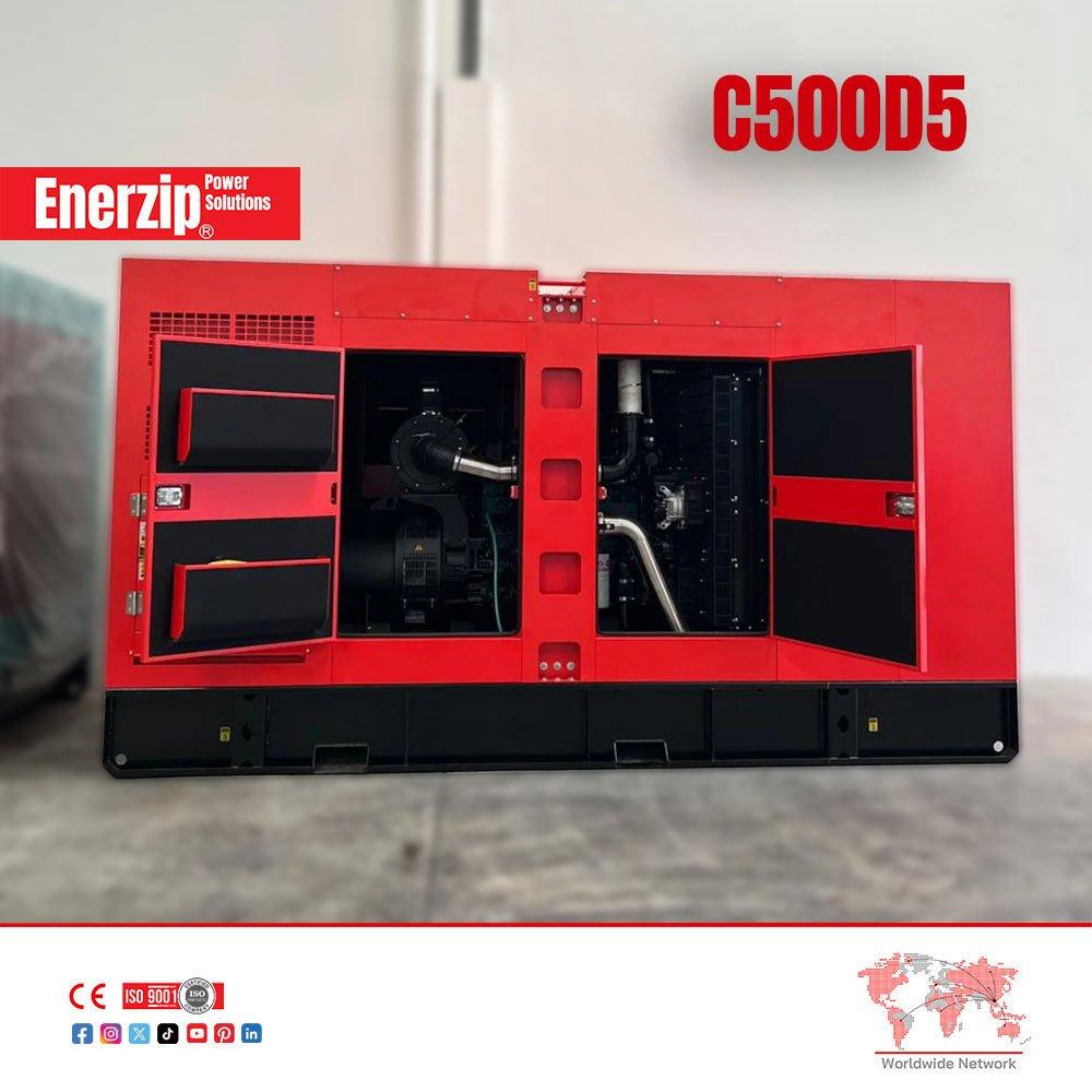 500 kVA Cummins Diesel Generator Set | Enerzip C500D5