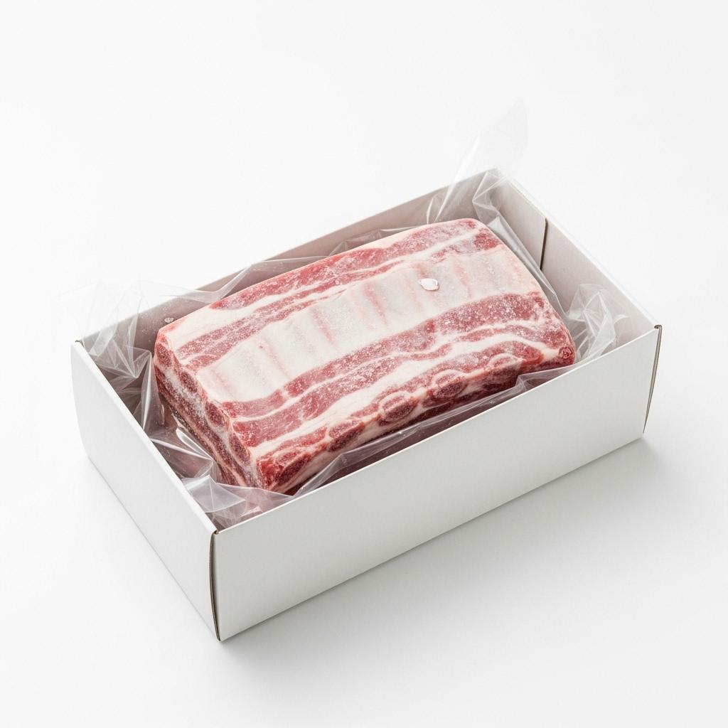 Frozen Pork Ribs Carefully Trimmed Cuts Offering Strong Meat Structure Excellent Freshness And Wholesale Distribution