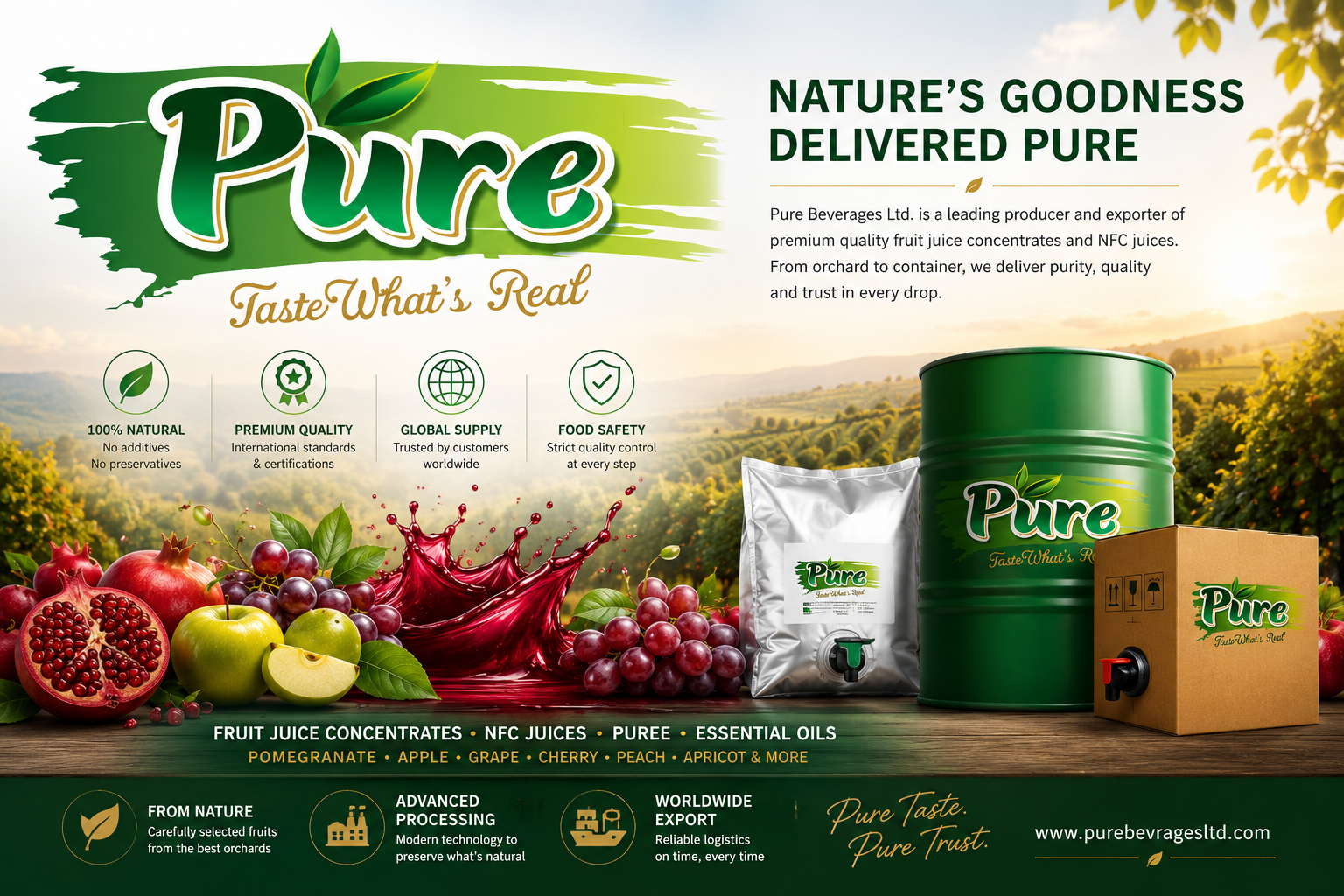 Pomegranate Juice Concentrate