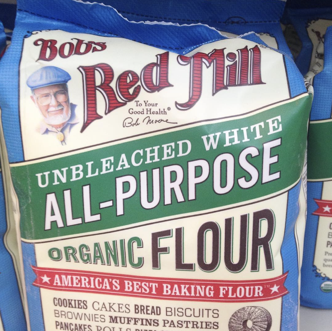 Baker's Choice Bobs Red Mill Whole Wheat Organic Flour Baking Flour 1lb , 5Lb Flour BAGS On Sale