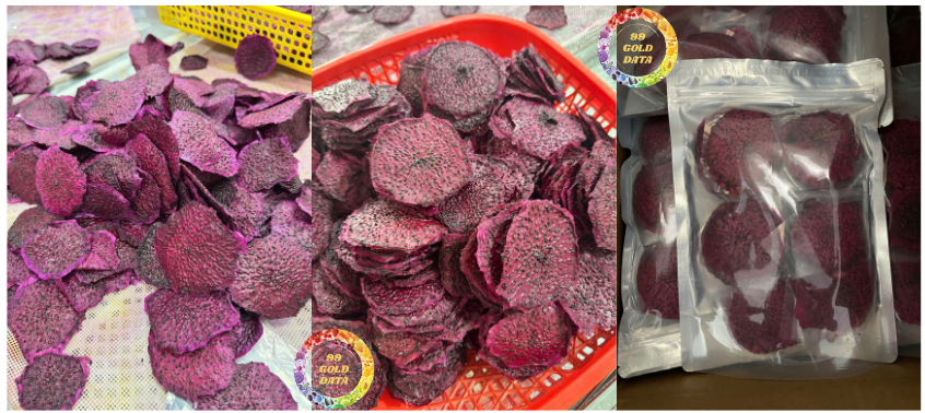 High Quality FD Freeze-Dried Dragon Fruit Pitaya Best Price From Vietnam Crispy No Preservatives No Added Sugar