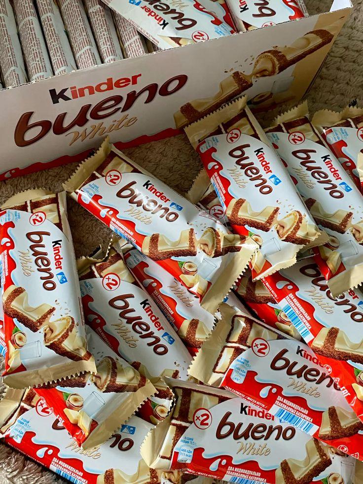 Wholesale Kinder Bueno Milk Chocolate Hazelnut Bars 1.5 oz 20 Pack Premium Quality Sweet Crispy Wafer Chocolate Snack
