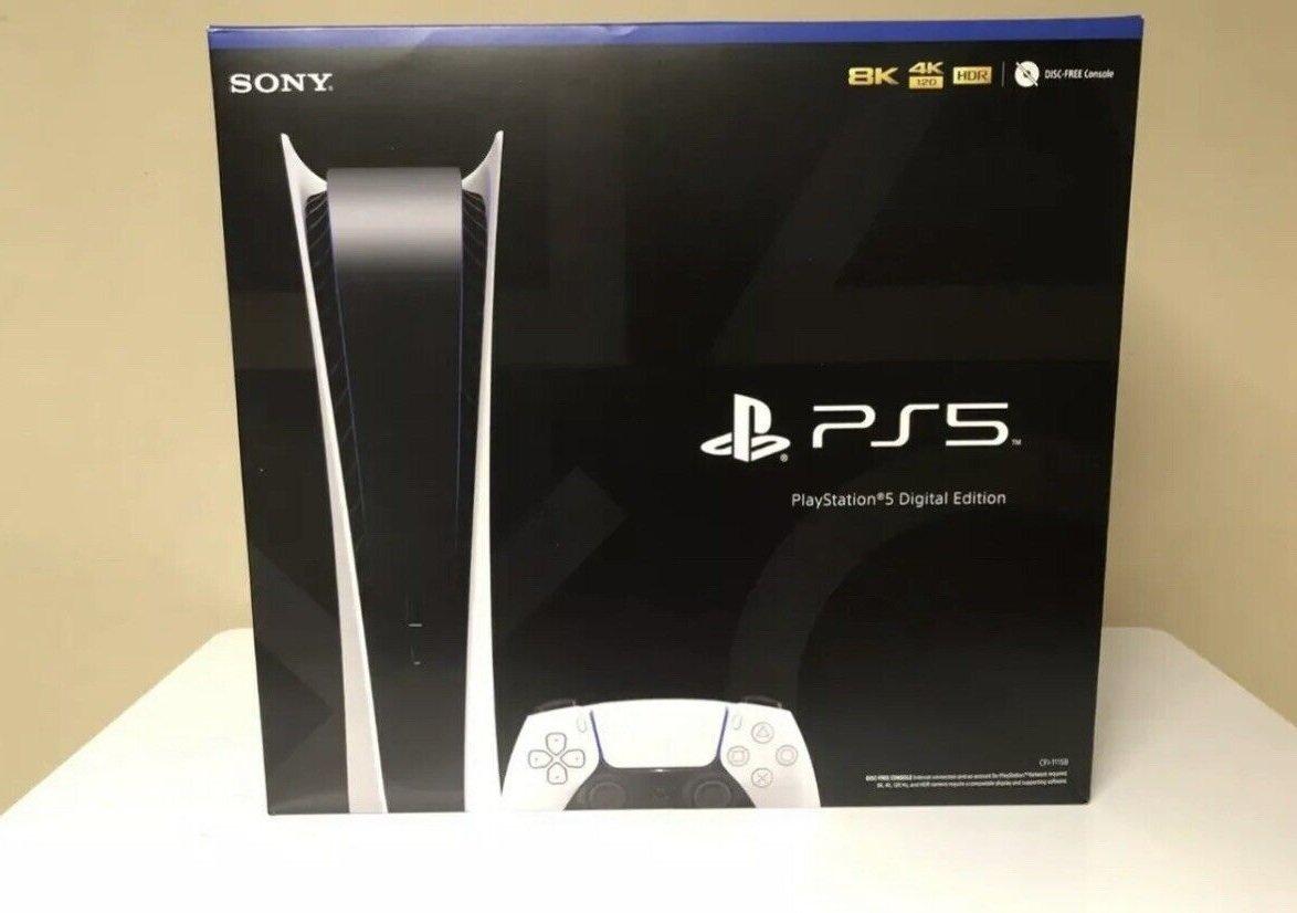 SONY PS5 CONSOLE SLIM DIGITAL EDITION-WHITE GAME 