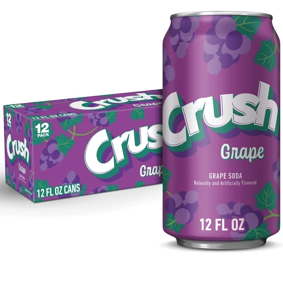 CRUSH GRAPE CN, 12OZ/12PKX2