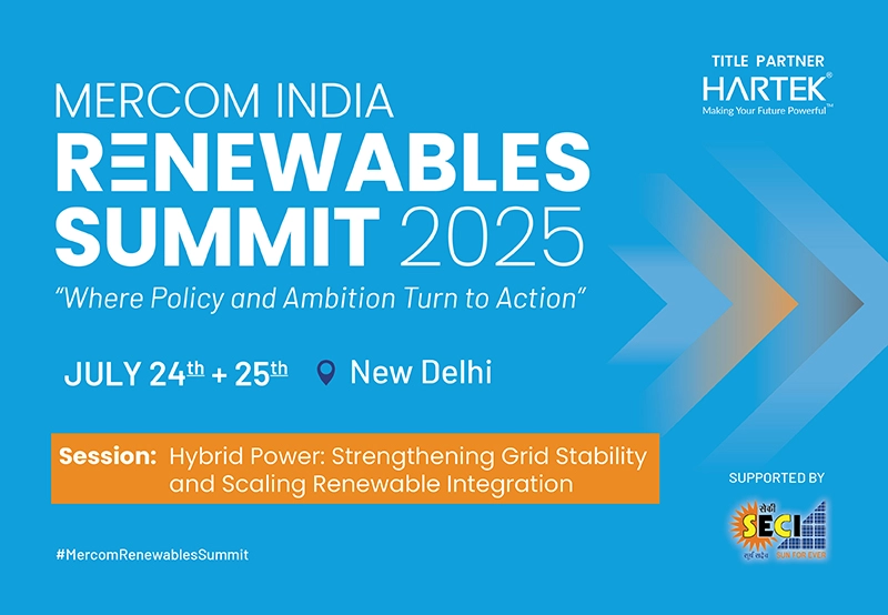 Unlock Mercom India Renewables Summit: Must-Know B2B Event