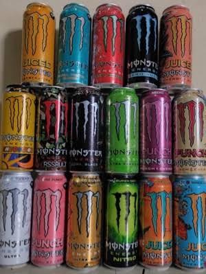 Monster Drink Energy Drink Original Paraside Mango Ultra Pipeline 355ml Carbonated Soft Drink 24 Cans/Carton