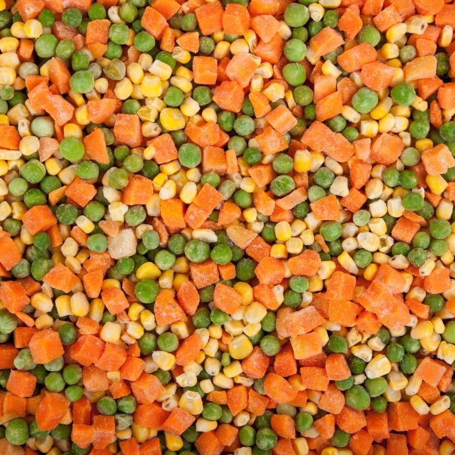 FROZEN VEGETABLES COUNTRY BLEND Packaging 1KG X10,2.5KGX4,5KGX2 Processing Type NATURAL FARM, IQF Shelf Life 18 Months Under Freezing