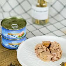 140g Canned Tuna Fish Halal Certified Mackerel Skipjack Seafood Preserved in Salt Water with Oil Direct From Body