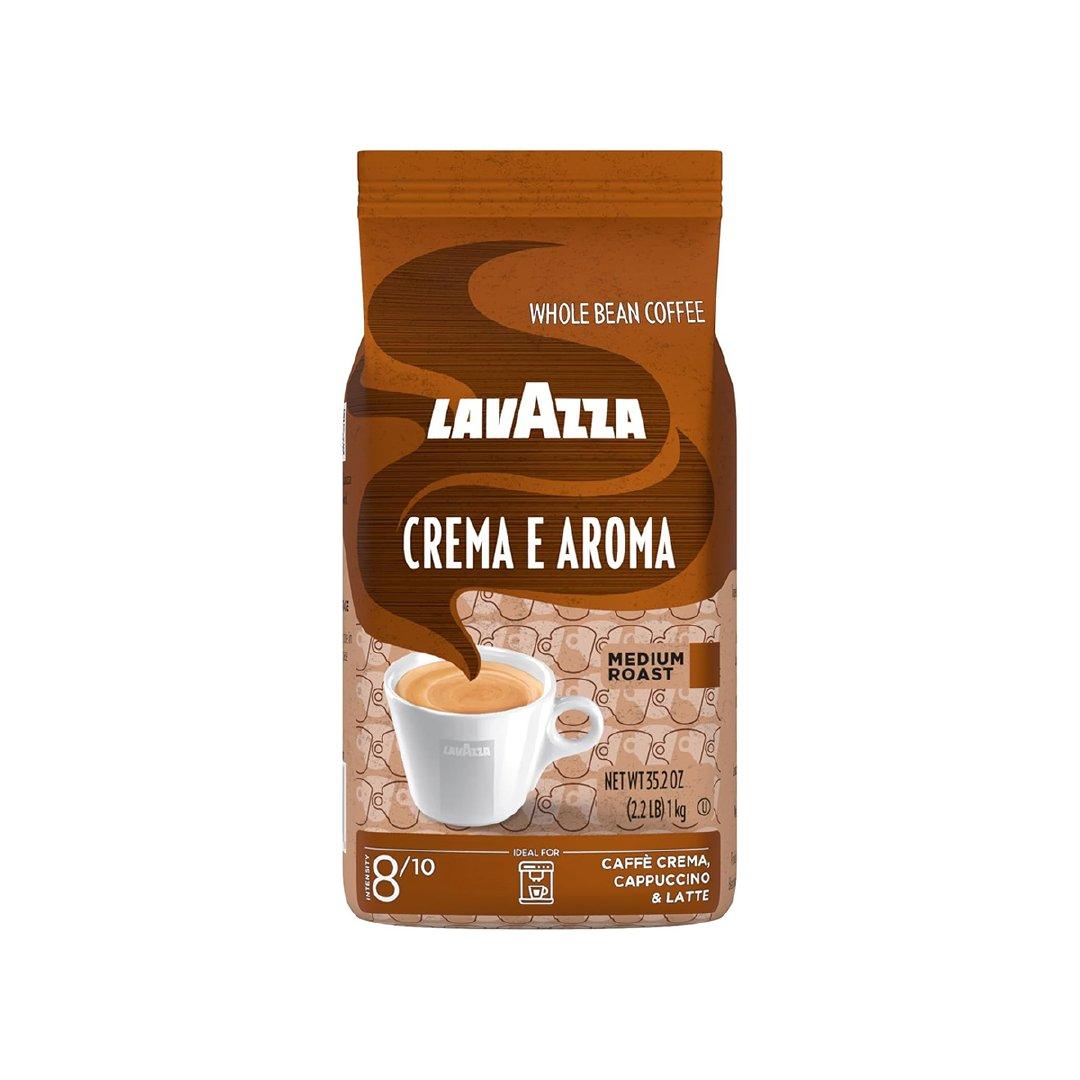 Lavazza Crema & Aroma coffee beans packed for large-scale reseller demand