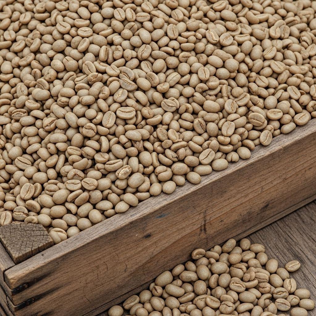 Super Premium Robusta & Arabica Green and Roasted Coffee Beans From USA in 25kg pp Bag