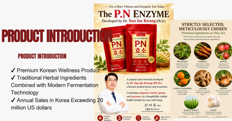 Korean Fermented Botanical Beverage