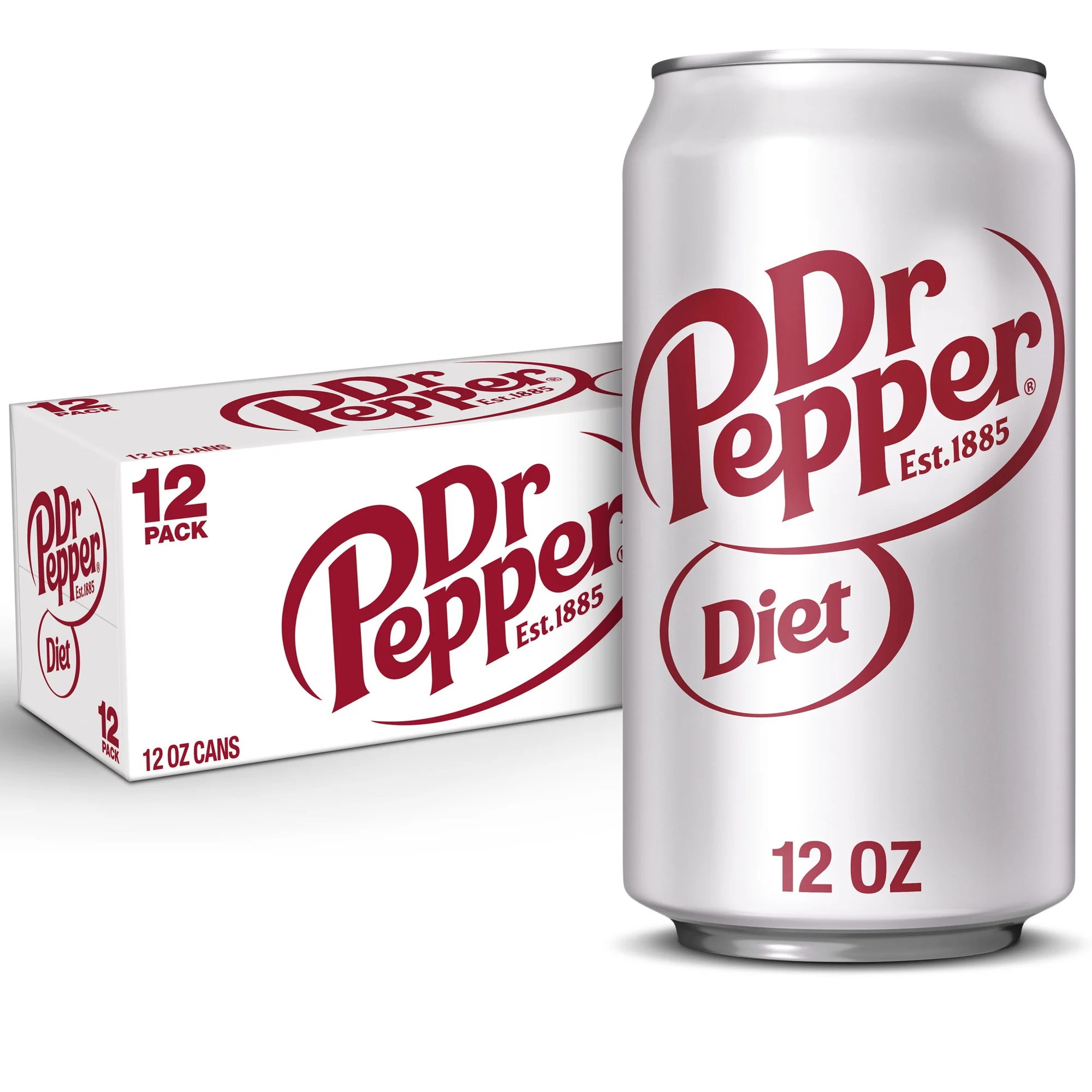 DR PEPPER DIET CN, 12OZ/12PKX2