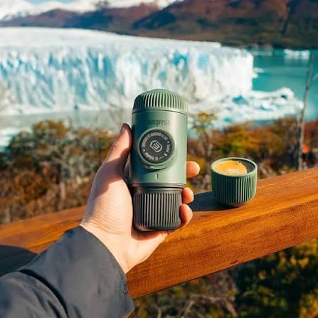 2026 Best Selling Wacaco Nanopresso Portable Espresso Maker Black Complete for sale and shipping worldwide
