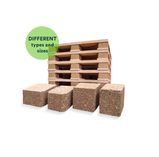Wooden Pallet Blocks - Durable and Sustainable for Heavy-Duty Use