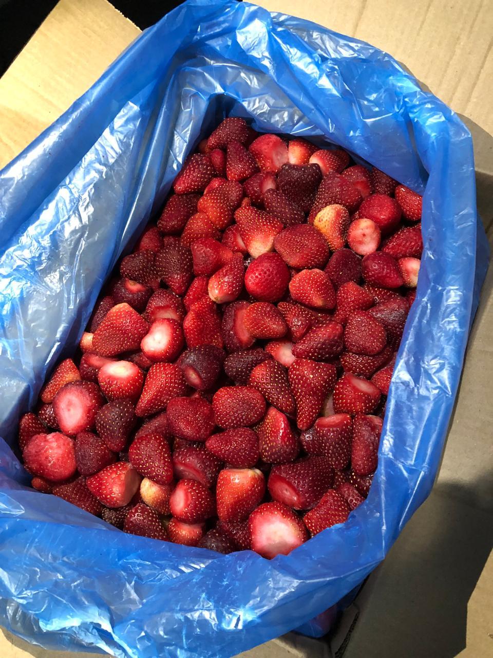 Frozen Fruit Display